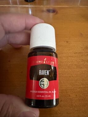 Young Living Raven Essential Oil Blend - Red Label, White Cap